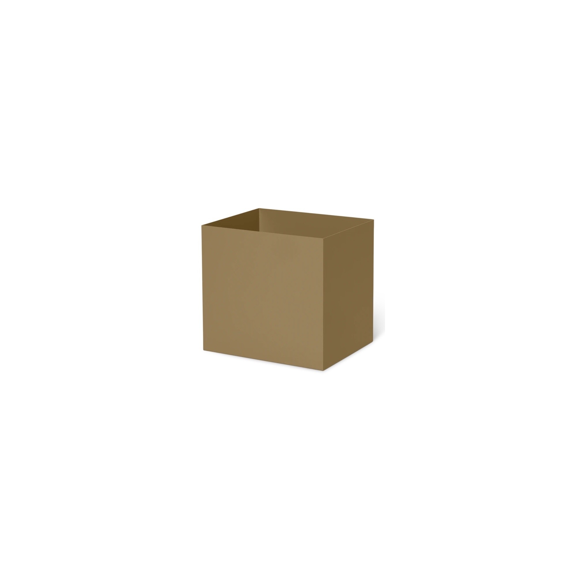 SOLD OUT - Plant Box Pot olive - Ferm Living