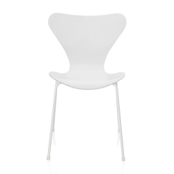 4 x monochrome White lacquered - Seven Tal R - Fritz Hansen