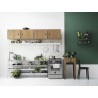 Cabinet with swing door - oak - L58xP30xH42 cm - String Furniture