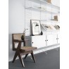 Cabinet sliding doors - white - W78xD30xH42 cm - String Furniture