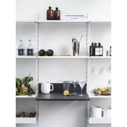 Media Shelf - anthracite - W58xD47xH10 cm - String Furniture