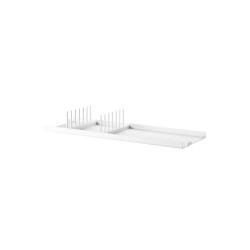 Plate rack - white - 30cm - String Furniture