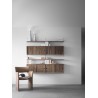 78x20cm - 3-pack shelves - Walnut - String Furniture