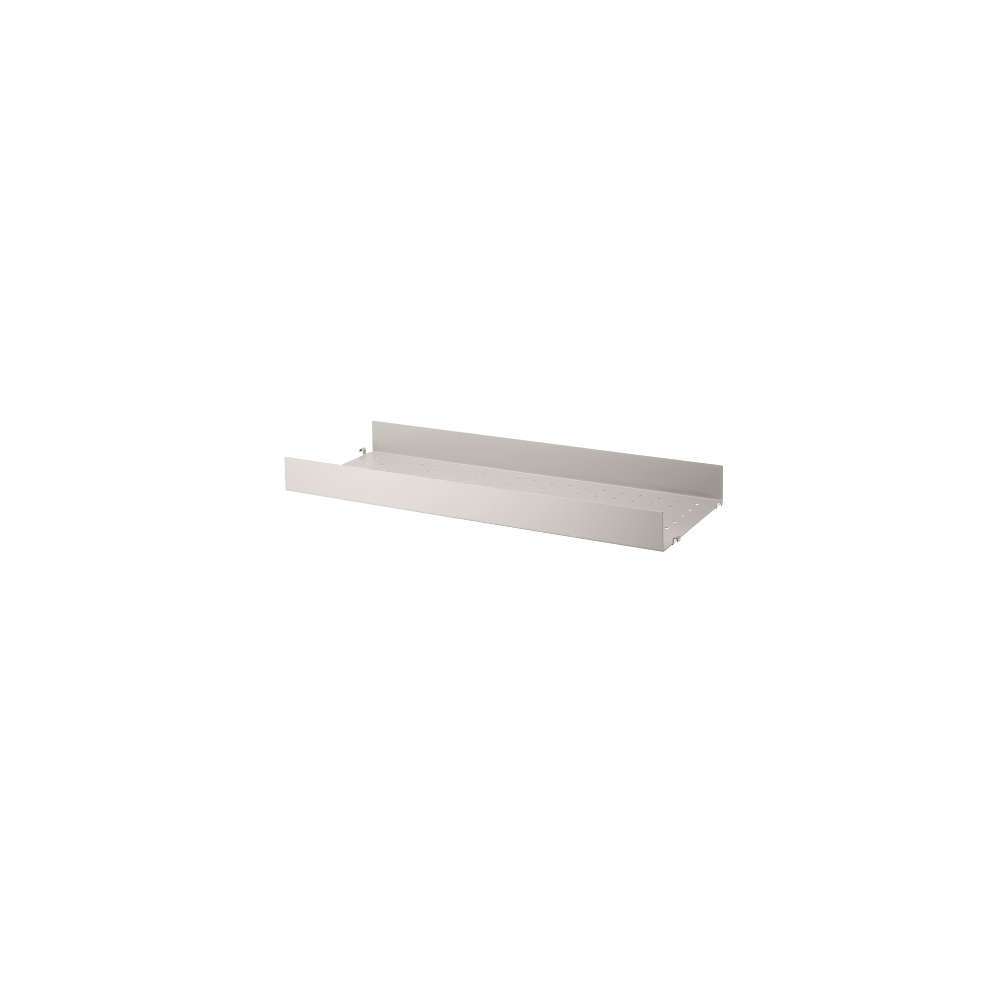 78x30cm - Metal Shelf High - beige