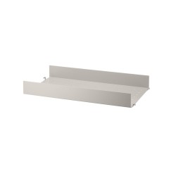 58x30cm - Metal Shelf High - beige