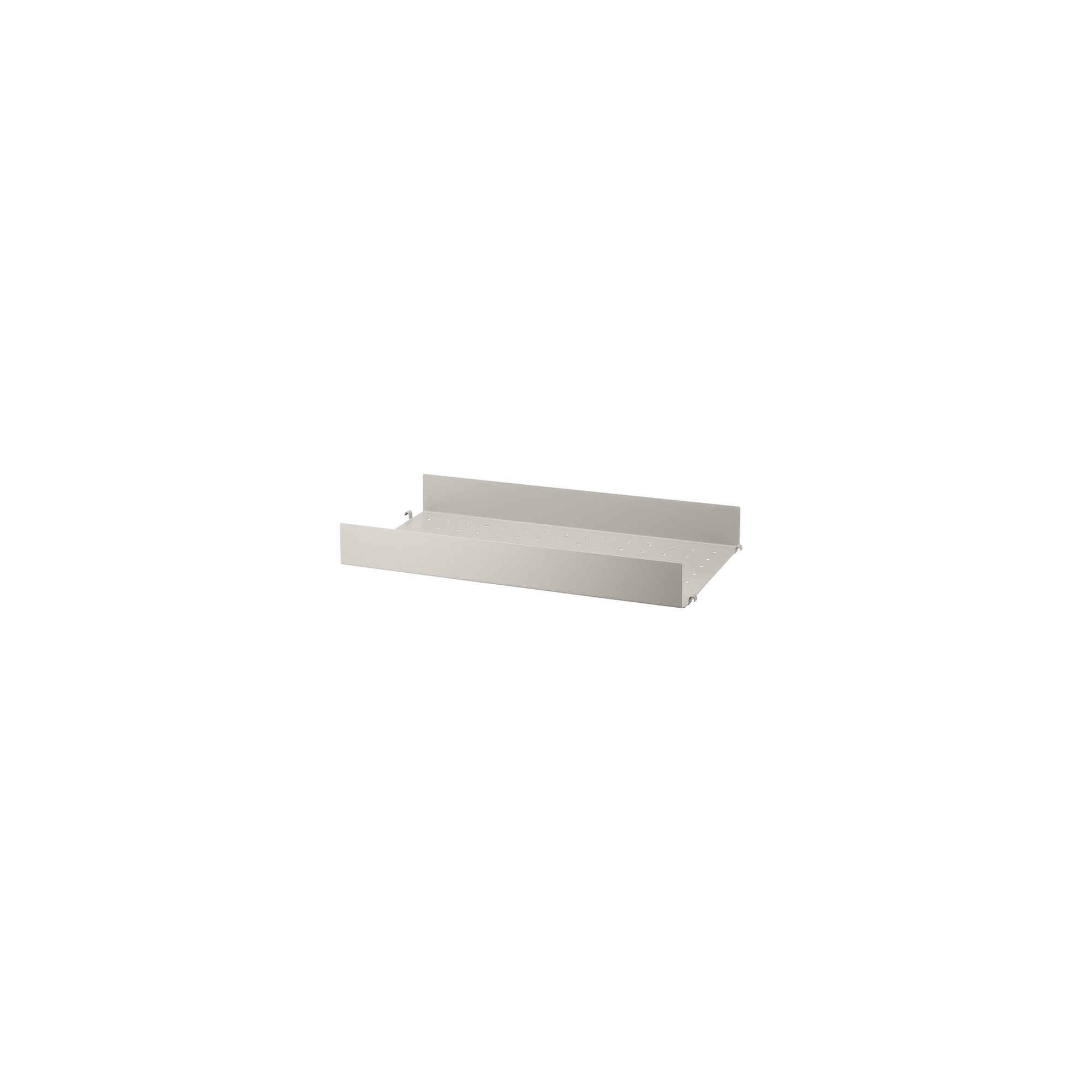 58x30cm - Metal Shelf High - beige