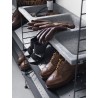 Shoe Shelf - 78x30cm - black - String Furniture