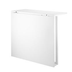 Folding Table - White/White - String Furniture