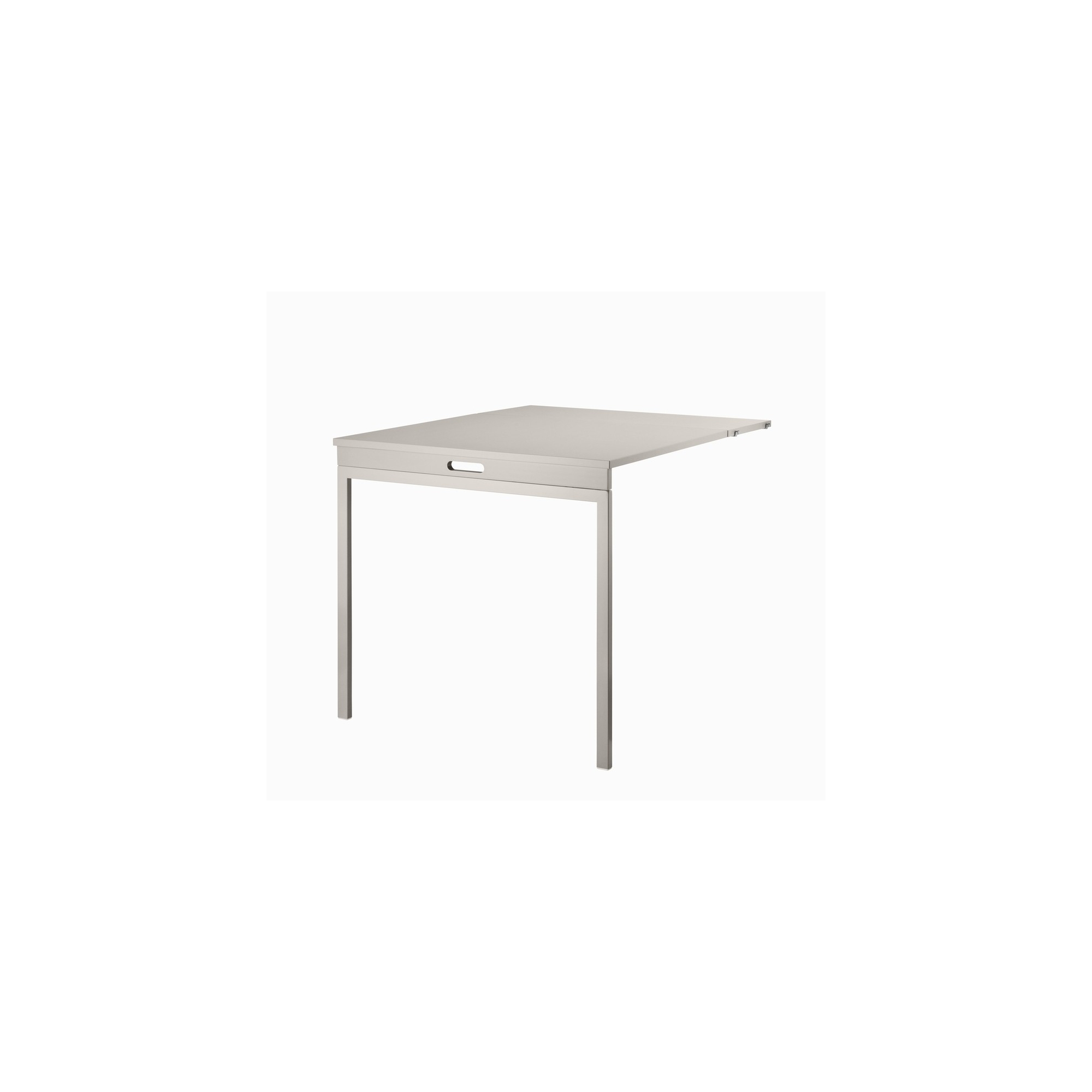 Folding Table - Beige/Beige - String Furniture