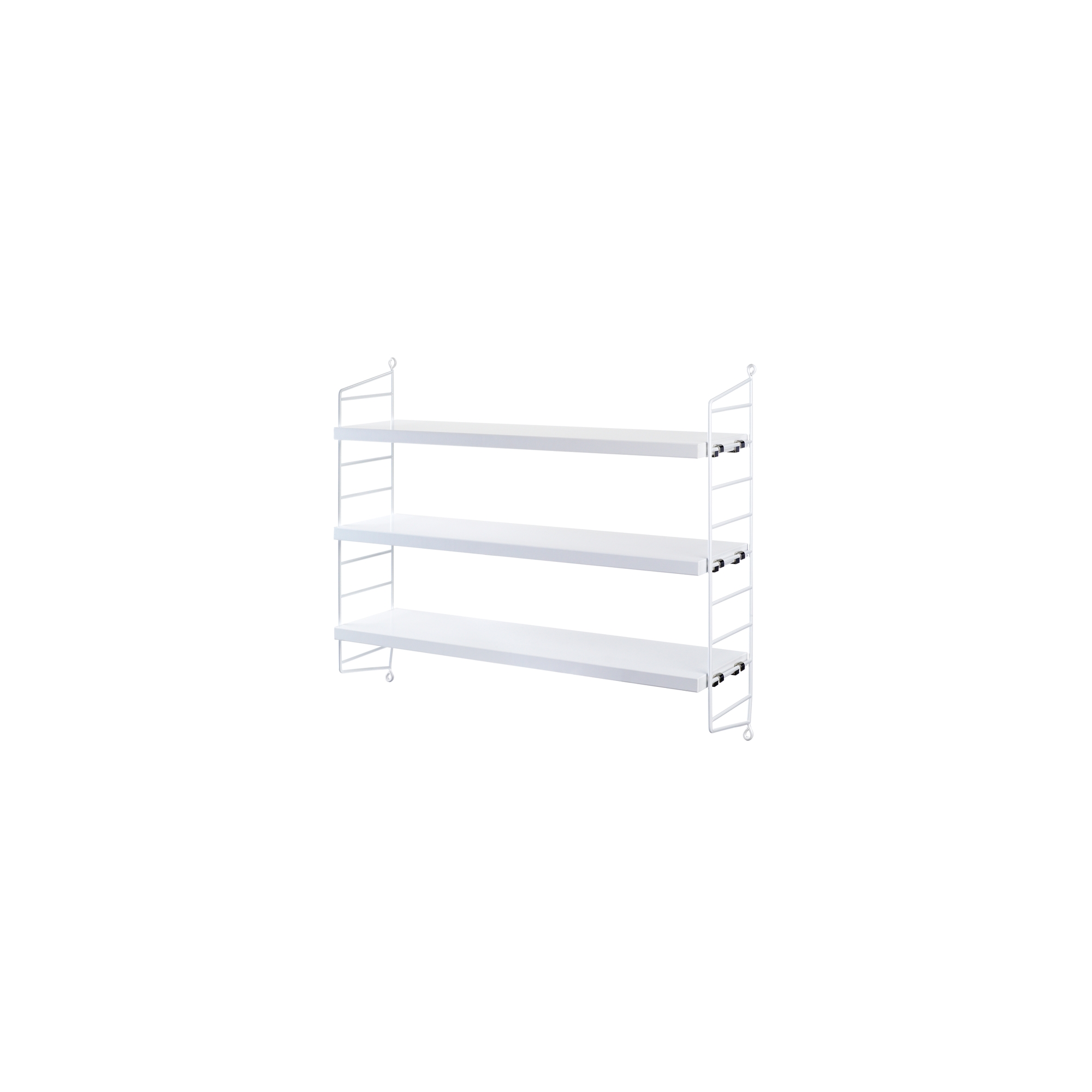 String Furniture – String Pocket shelves, white