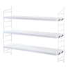 String Furniture – String Pocket shelves, white