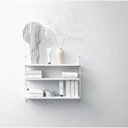 String Furniture – String Pocket shelves, white