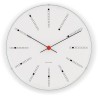 Bankers wall clock - 16cm - white dial