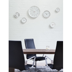 Bankers wall clock - 21cm - white dial