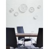 29cm - City hall wall clock - white