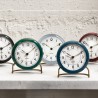 ADVENT CALENDAR - N° 16 & 17 - AJ Station alarm clock - navy teal blue - Arne Jacobsen