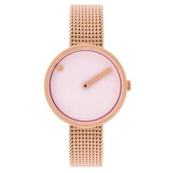 Picto Ø30mm - matt rose gold/dusty rose, matt rose gold mesh