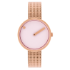 Picto Ø30mm - matt rose gold/dusty rose, matt rose gold mesh