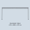 rectangular dining table - Palissade - HAY