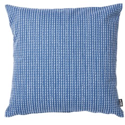 40x40cm - bleu / blanc - coussin Rivi - Artek