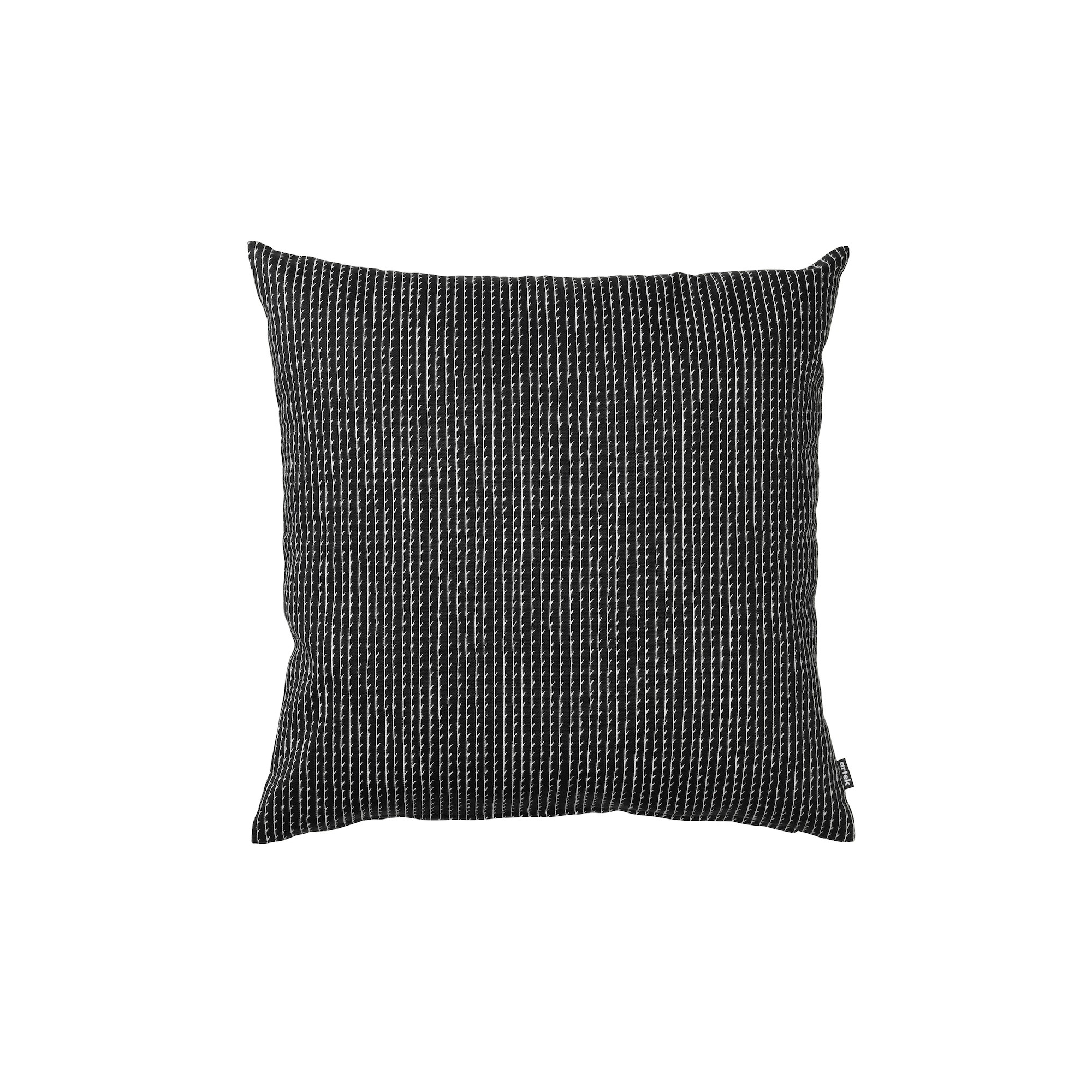 40x40cm - noir / blanc - coussin Rivi - Artek