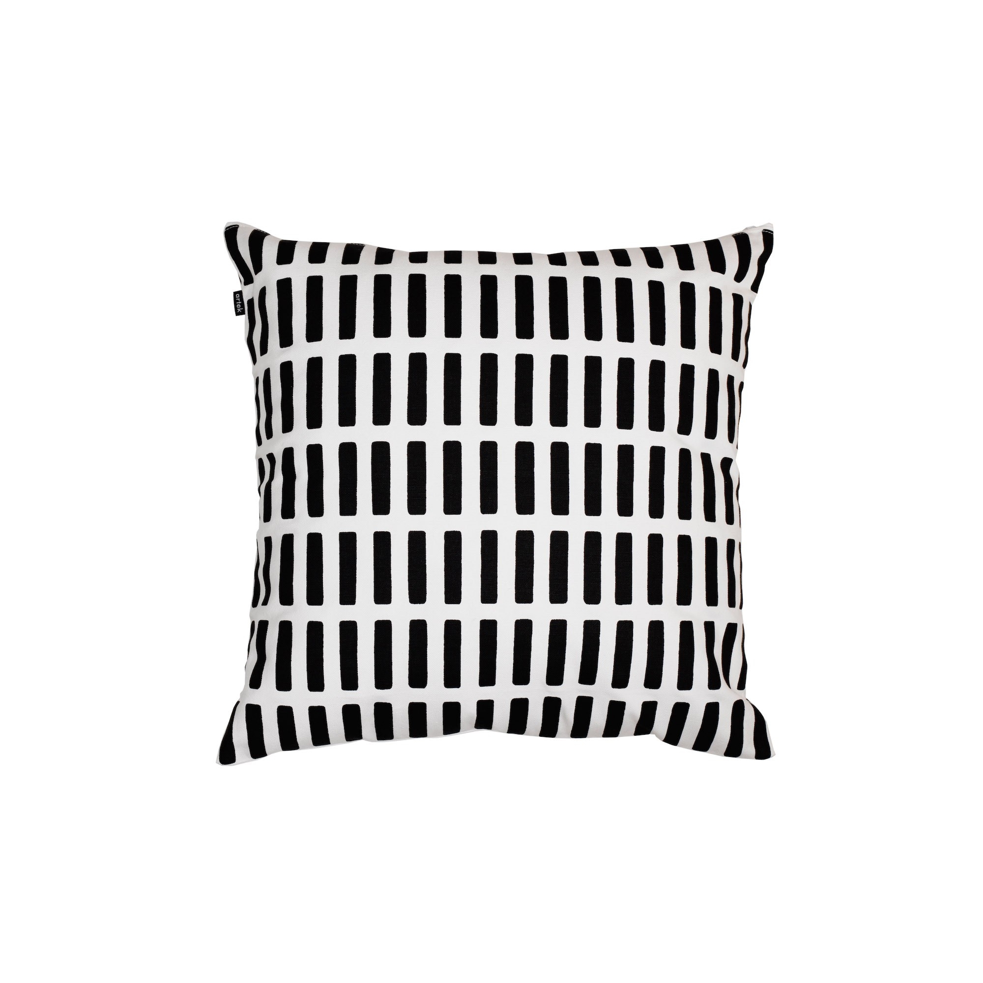 50x50cm - housse de coussin Siena noir et blanc - Artek