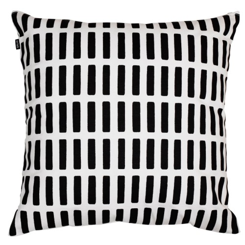 50x50cm - housse de coussin Siena noir et blanc - Artek