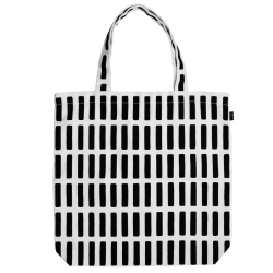 Tote bag 41x41cm - Siena black & white - Artek