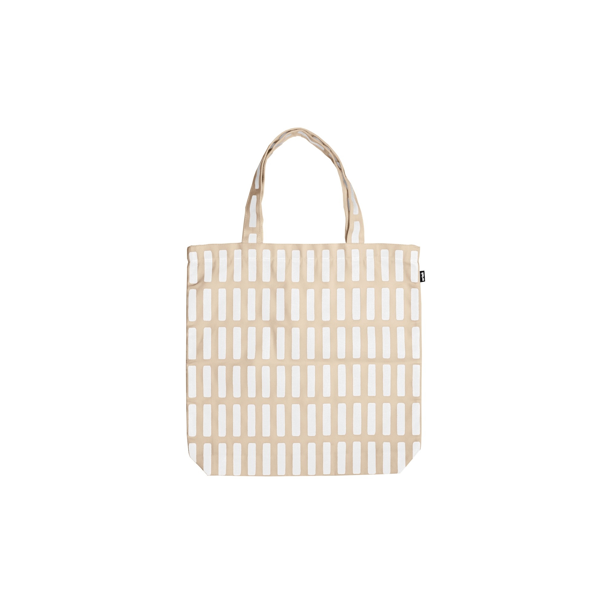 Tote bag 41x41cm - Siena sable et blanc - Artek