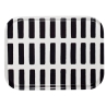 27x20cm - Siena tray, black / white - Artek