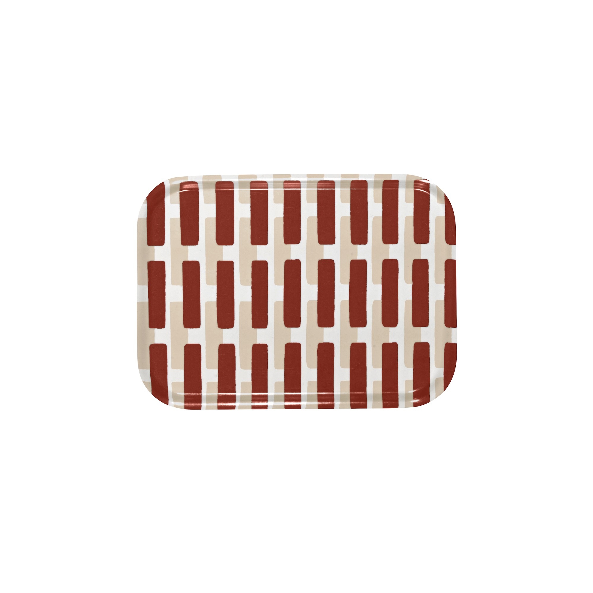 27x20cm - Siena tray, brick / sand shadow - Artek