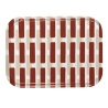 27x20cm - Siena tray, brick / sand shadow - Artek