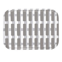 27x20cm - Siena tray, grey / light grey shadow - Artek