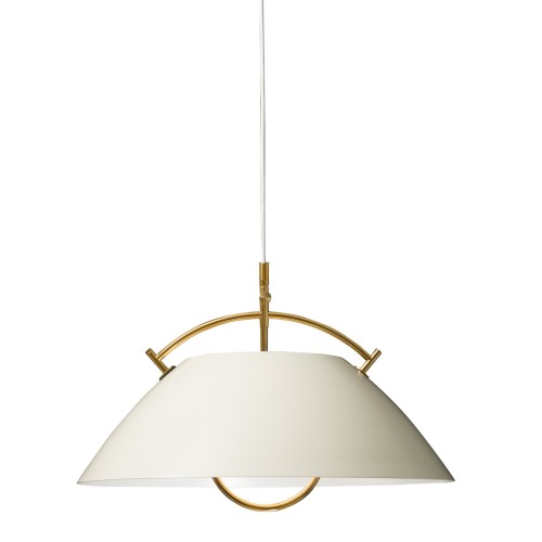 Suspension HJW37 – Blanc + Or – Fixe - Carl Hansen & Søn