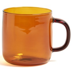 OUT OF STOCK - 300 ml amber mug – Borosilicate - HAY