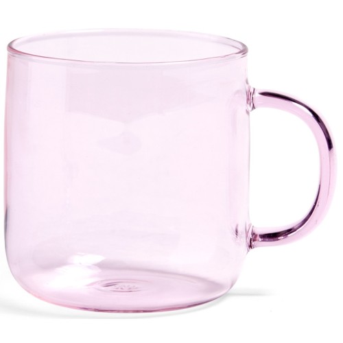 EPUISE - mug 300 ml rose – Borosilicate - HAY