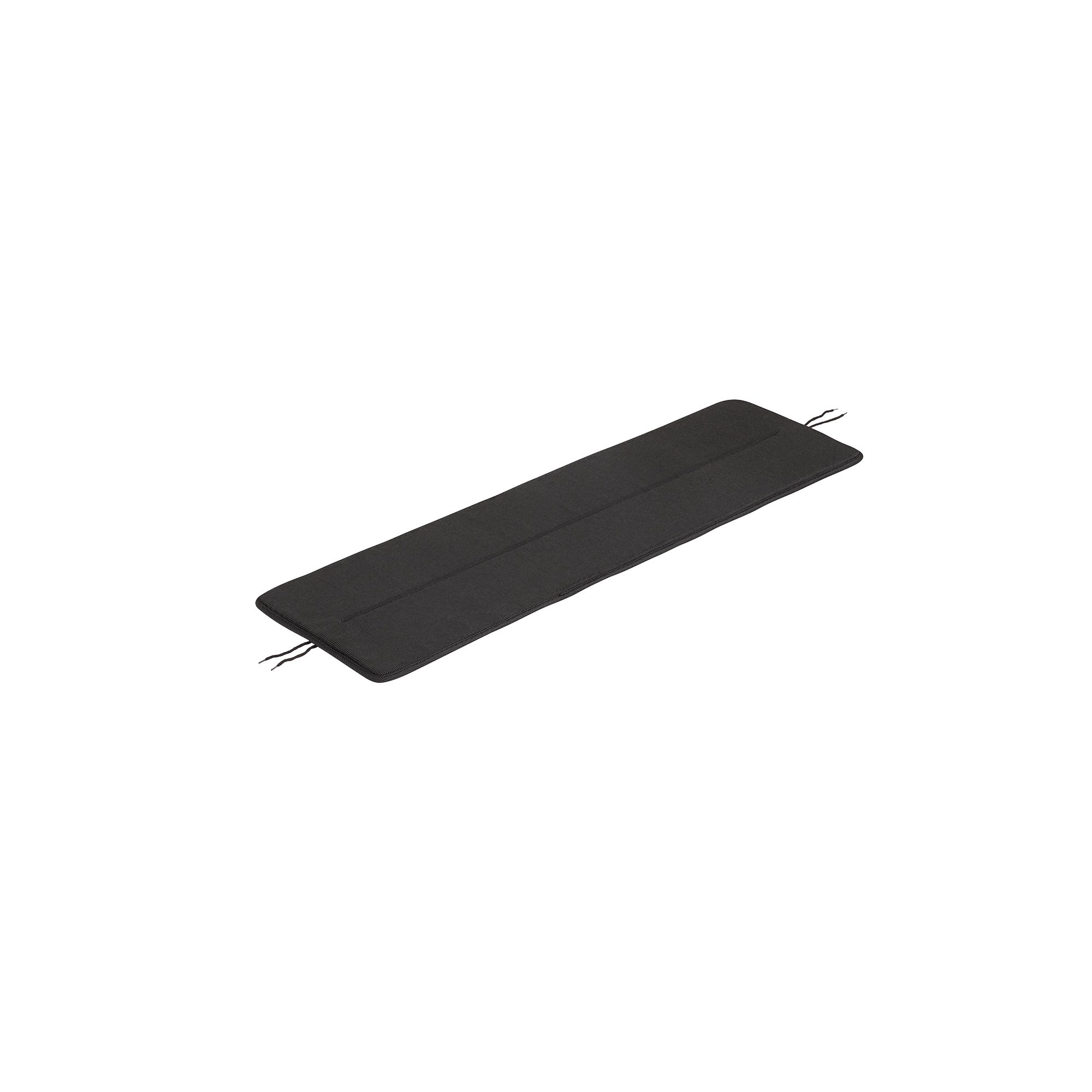 coussin banc 110 noir - Linear Steel - Muuto