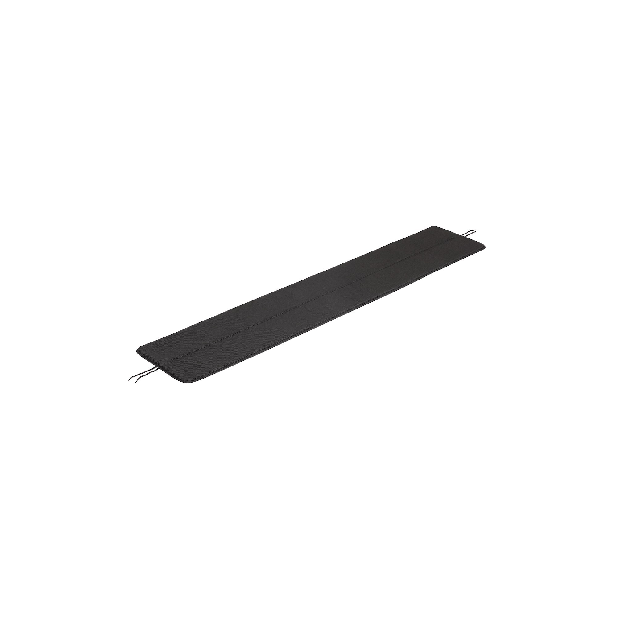 coussin banc 170 noir - Linear Steel - Muuto