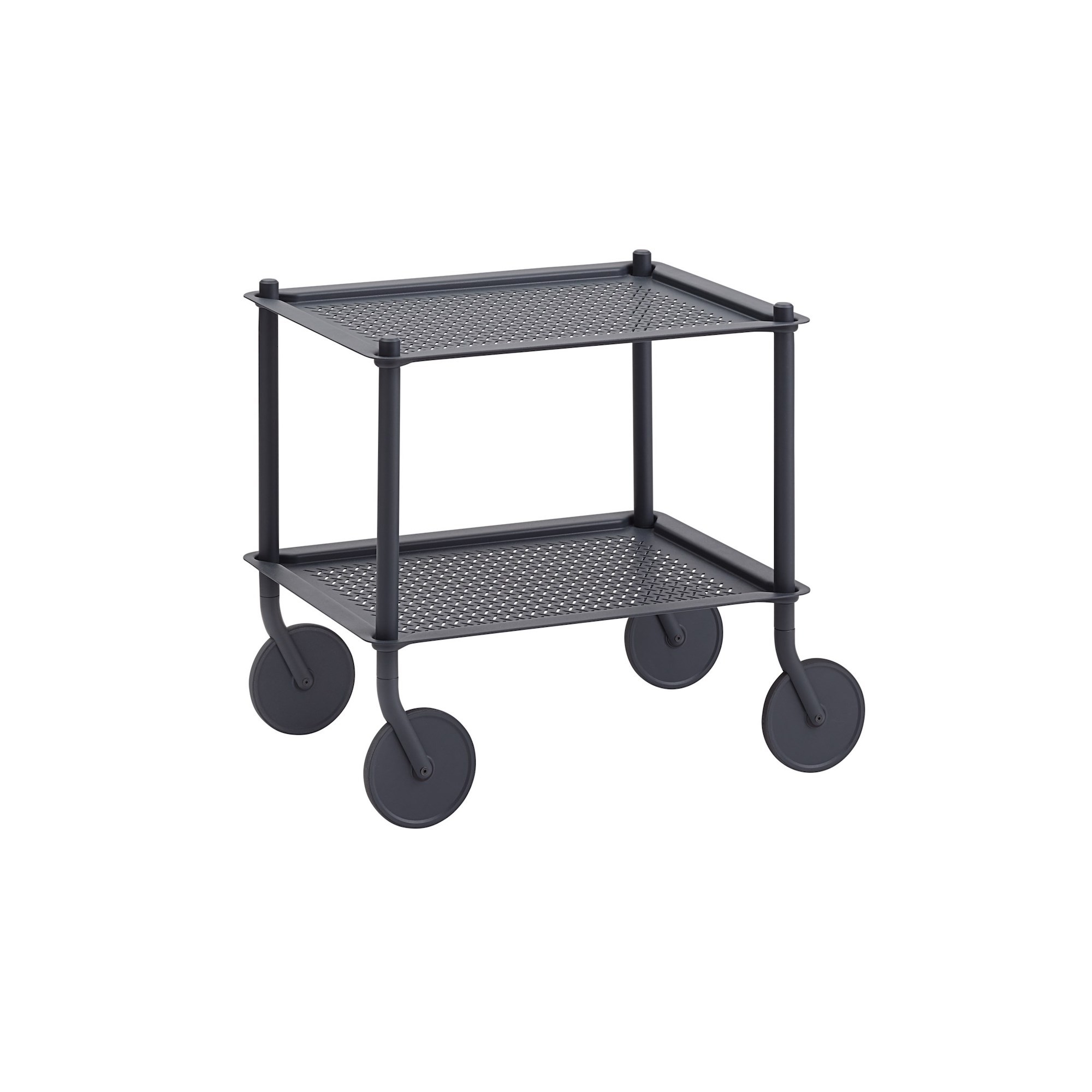 Flow Trolley – 2-Layer – Blue-Grey - Muuto