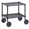 Flow Trolley – 2 plateaux – Gris-Bleu - Muuto