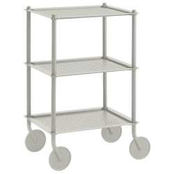 Flow Trolley – 3-Layer – Grey - Muuto