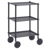 Flow Trolley – 3-Layer – Blue-Grey - Muuto