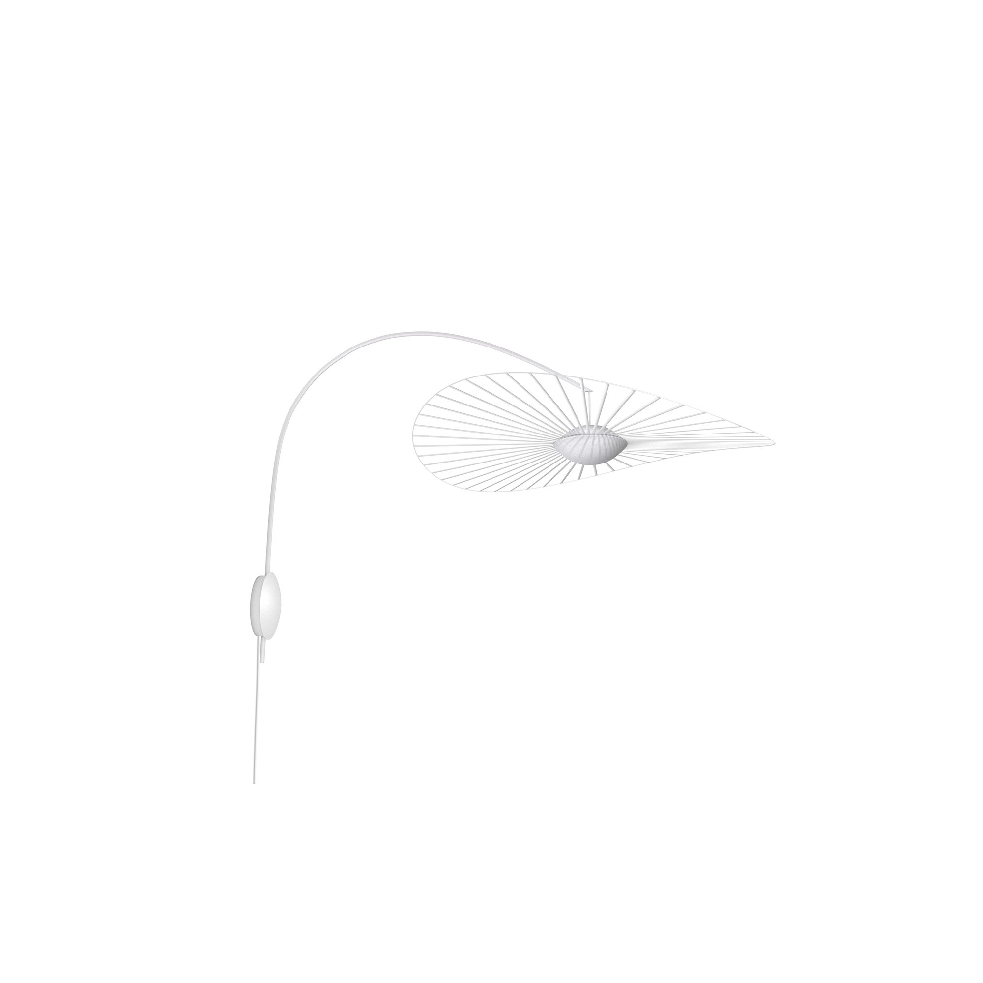 White Ø110 cm – Vertigo Nova wall lamp - Petite Friture