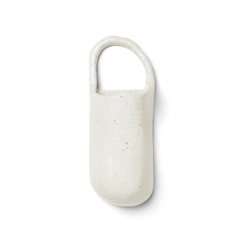 SOLD OUT - Speckle wall vase - off-white - Ferm Living