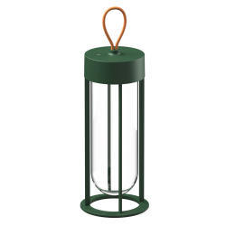 In Vitro Unplugged portable lamp – forest green - Flos