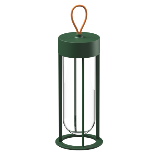 In Vitro Unplugged portable lamp – forest green - Flos