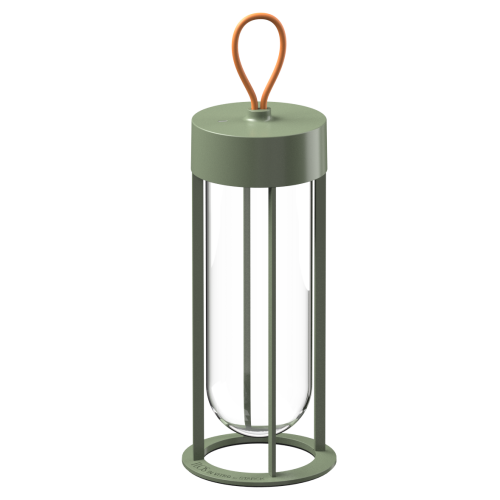 In Vitro Unplugged portable lamp – pale green - Flos