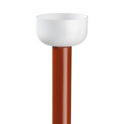 lampadaire Bellhop - blanc/rouge brique (F1070075) - Flos