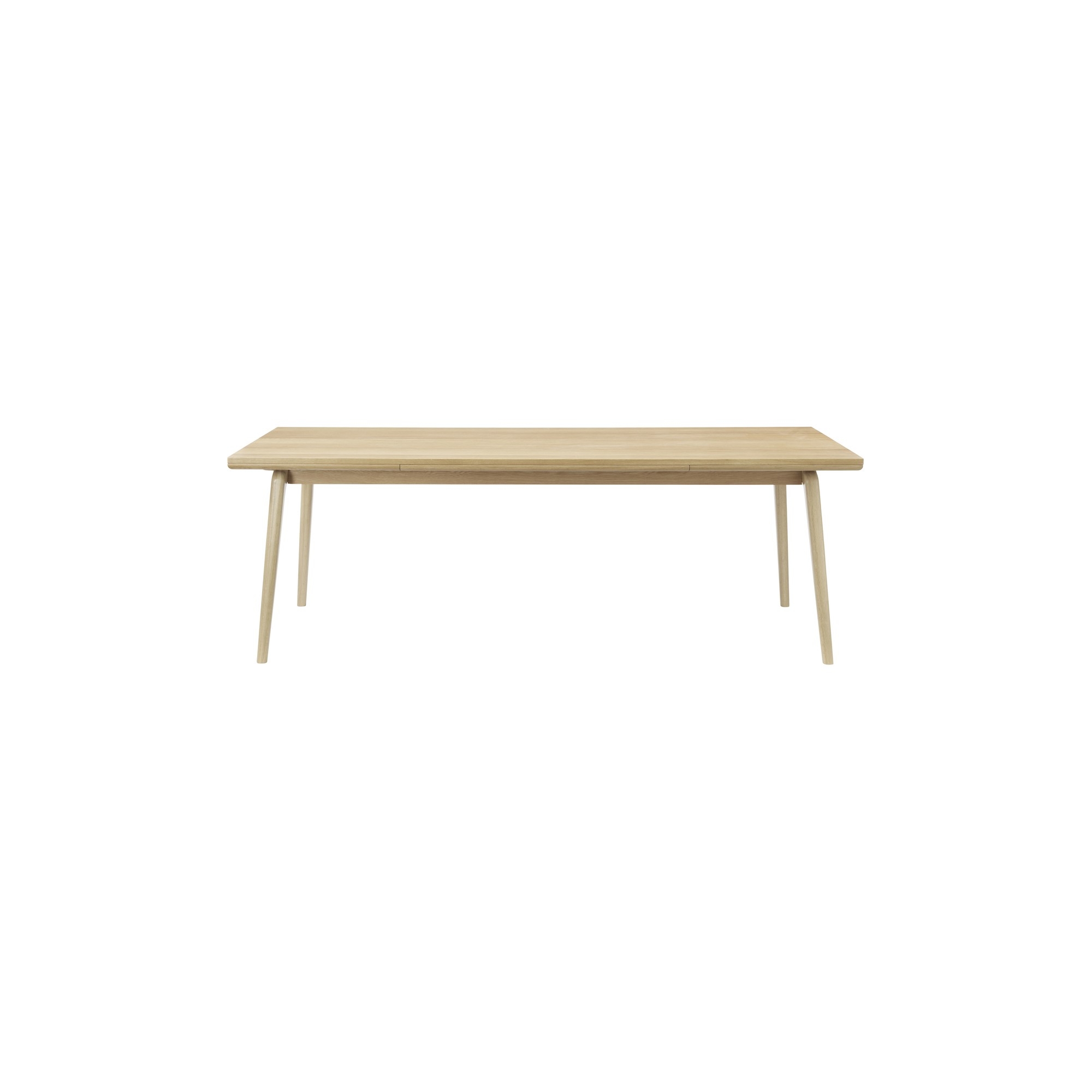 C65 Åstrup table – 220/320 x 100 cm – clear lacquered oak - FDB Møbler