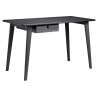 SOLD OUT Desk Butler C67 –  black oak – 120 x 60 cm - FDB Møbler